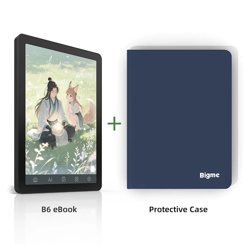 BIGME B6 Ebook Reader Android OS Front Light Bluetooth