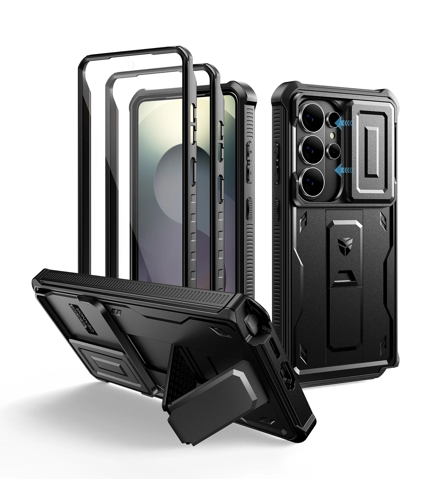 Dexnor Shockproof Case With Screen Protector And Kickstand Samsung S26