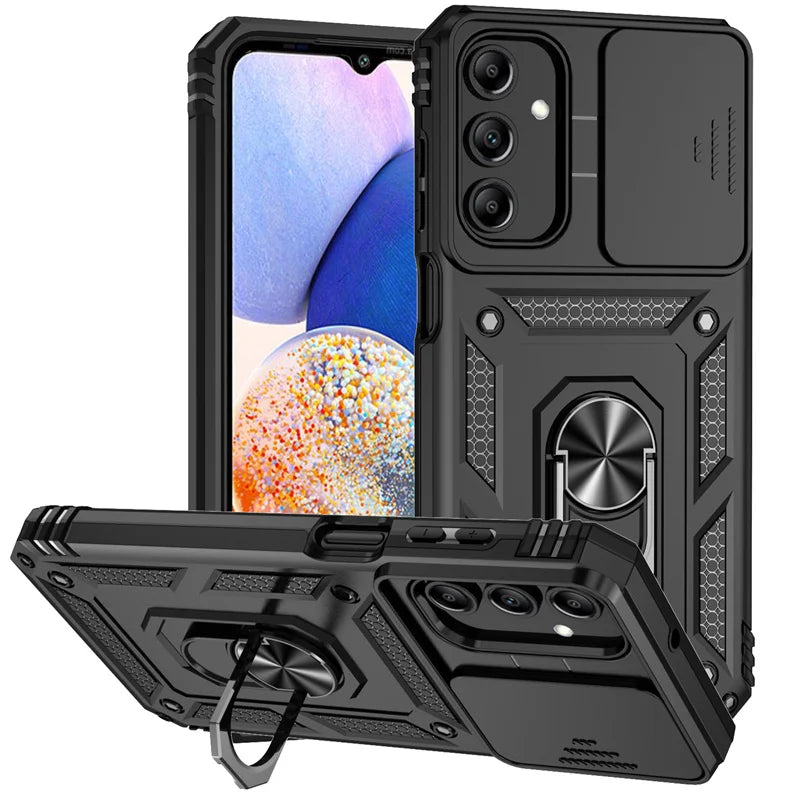 Galaxy A16 A26 A36 5G Case With Slide Lens Protector