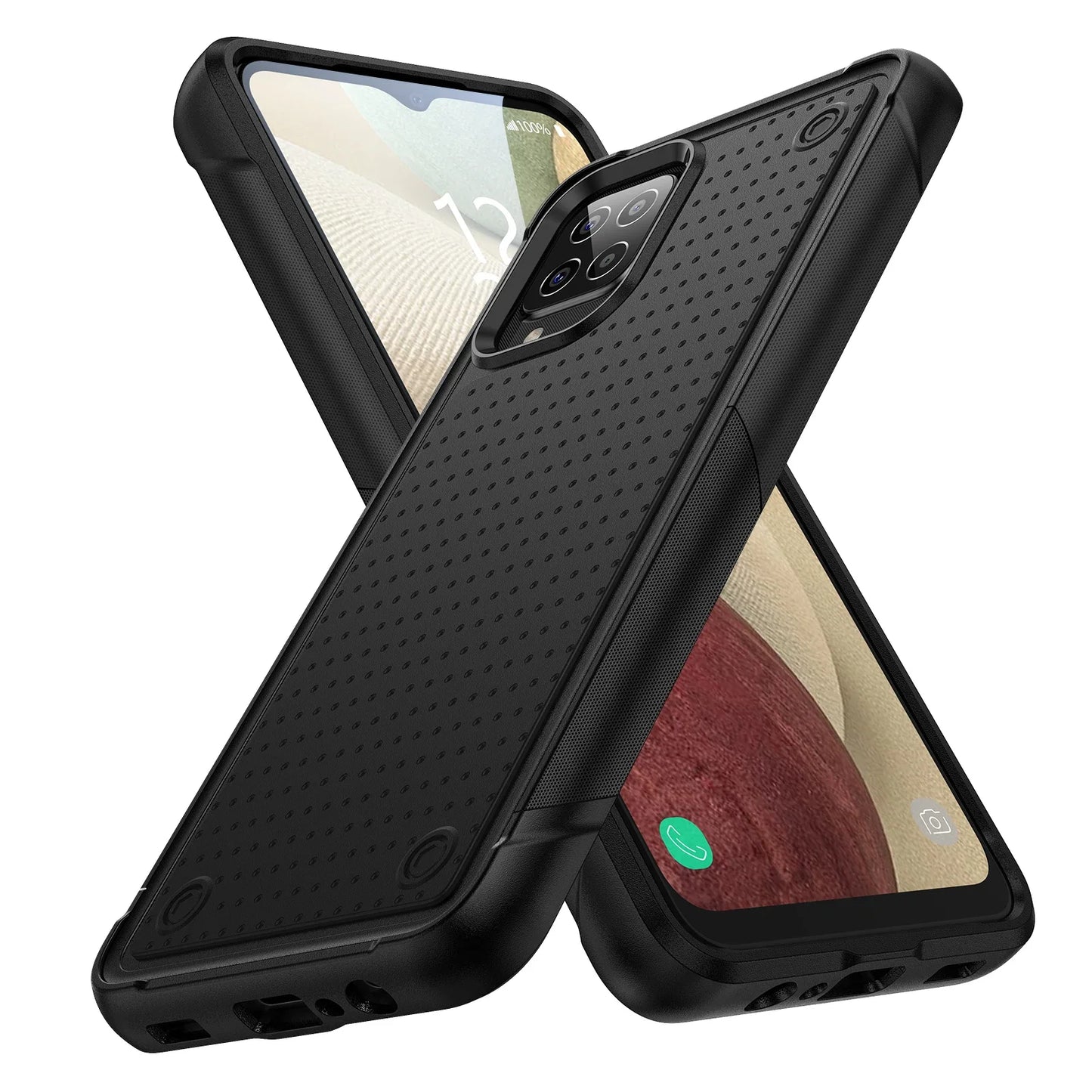 Samsung Galaxy Shockproof Armor Case Dual Layer Military Grade Protection