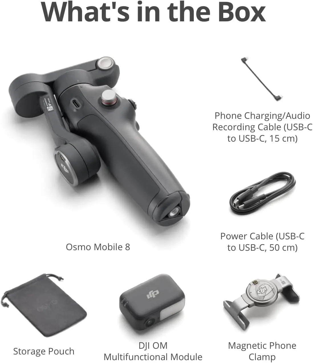 DJI Osmo Mobile 8 Gimbal Stabilizer With AI Tracking