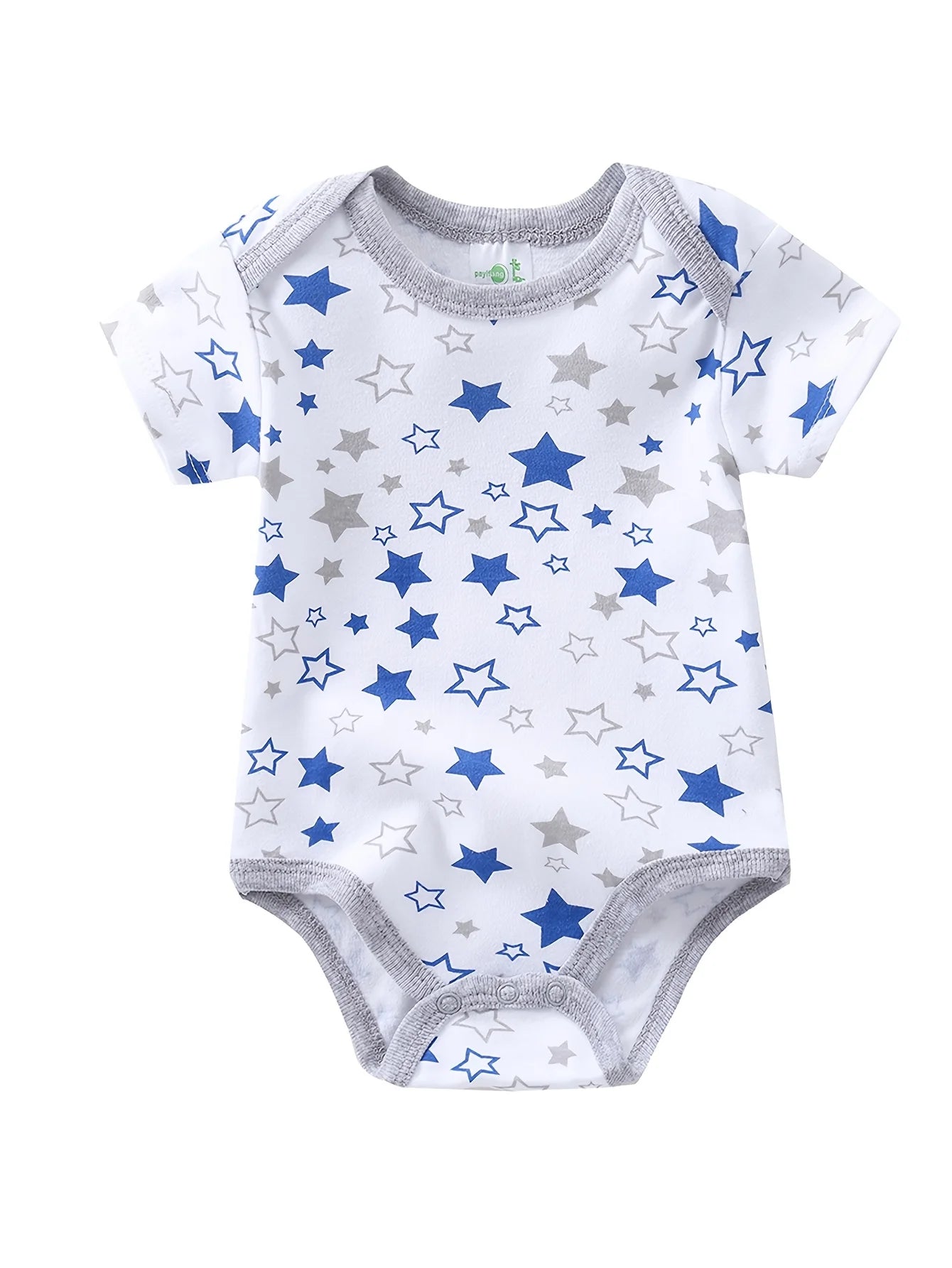 Baby Boy 5 Piece Sailboat Romper Set Soft Breathable Cotton