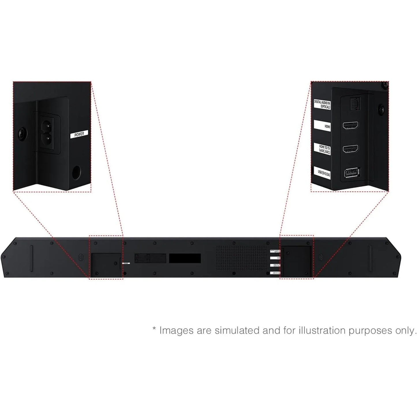 Samsung HW Q600F ZP Q Series 3.1.2ch Soundbar With Subwoofer