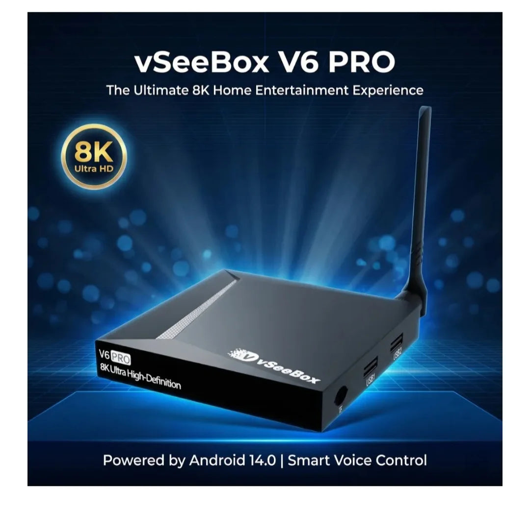 Vseebox V6 Pro Android TV Box With Amlogic S928X QuadCore