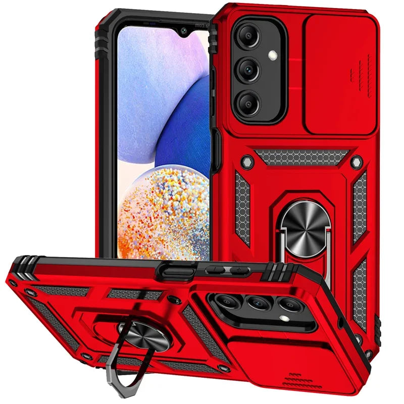 Galaxy A16 A26 A36 5G Case With Slide Lens Protector