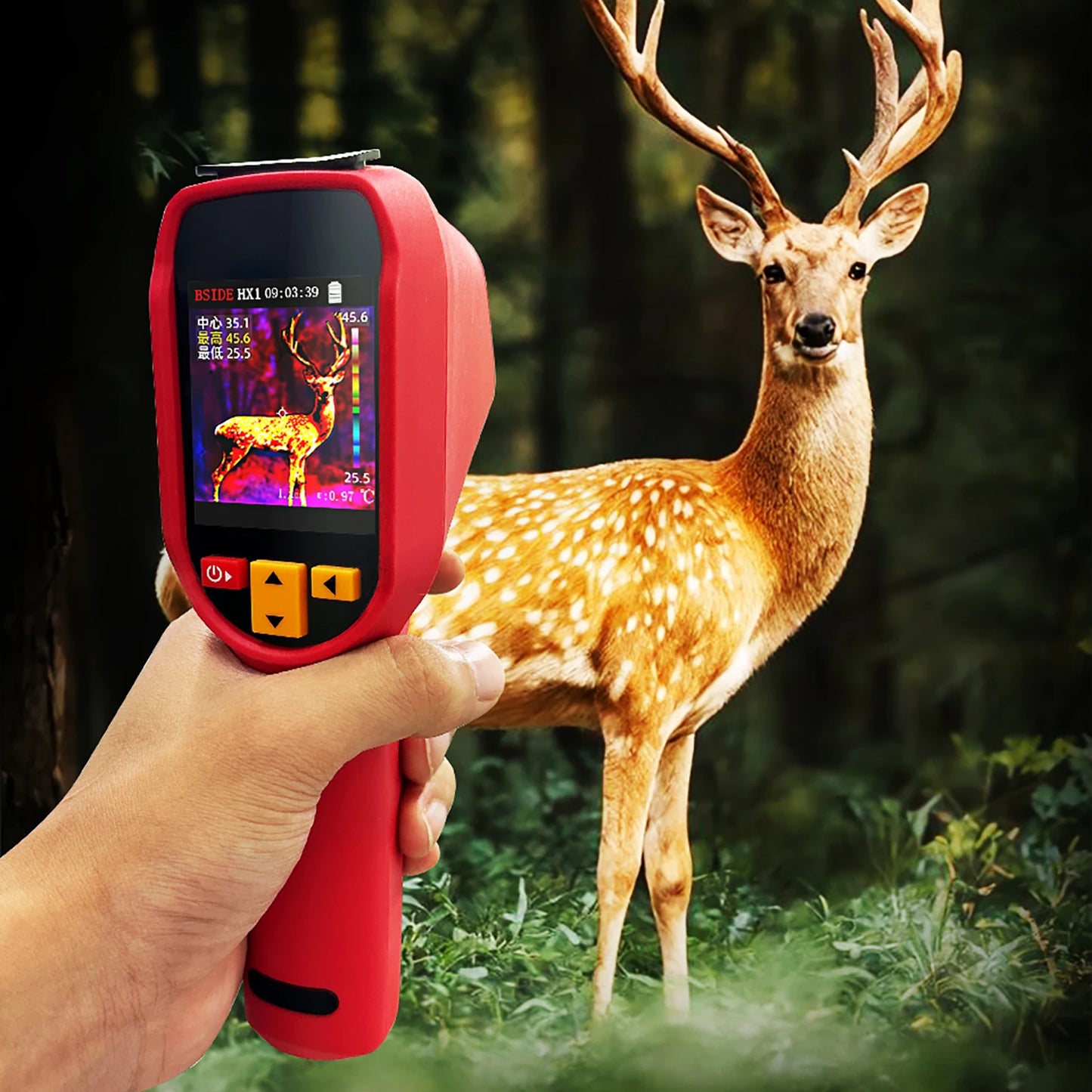 BSIDE HX1 Handheld Thermal Imager 240 By 240 Resolution PC Analysis Software