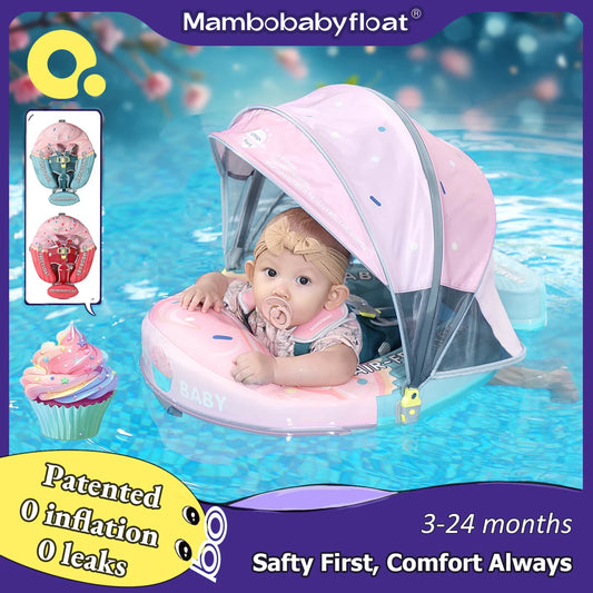 Mambobaby No Inflation Safe Harness Toddler Pool Float