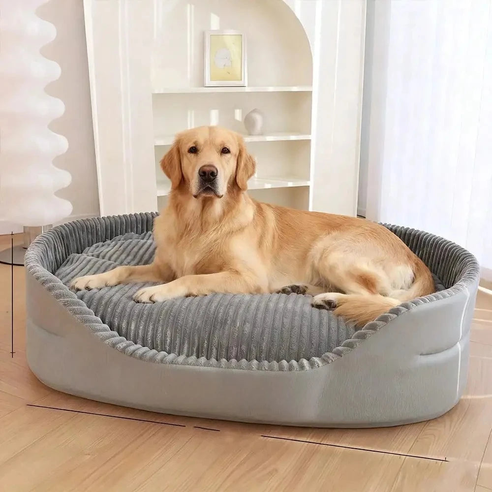 Machine Washable Cozy Pet Bed For All Season Indoor Outdoor
