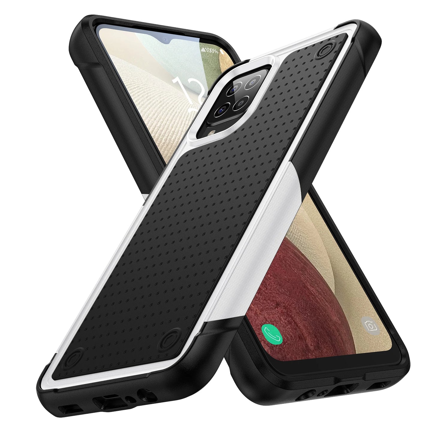 Samsung Galaxy Shockproof Armor Case Dual Layer Military Grade Protection