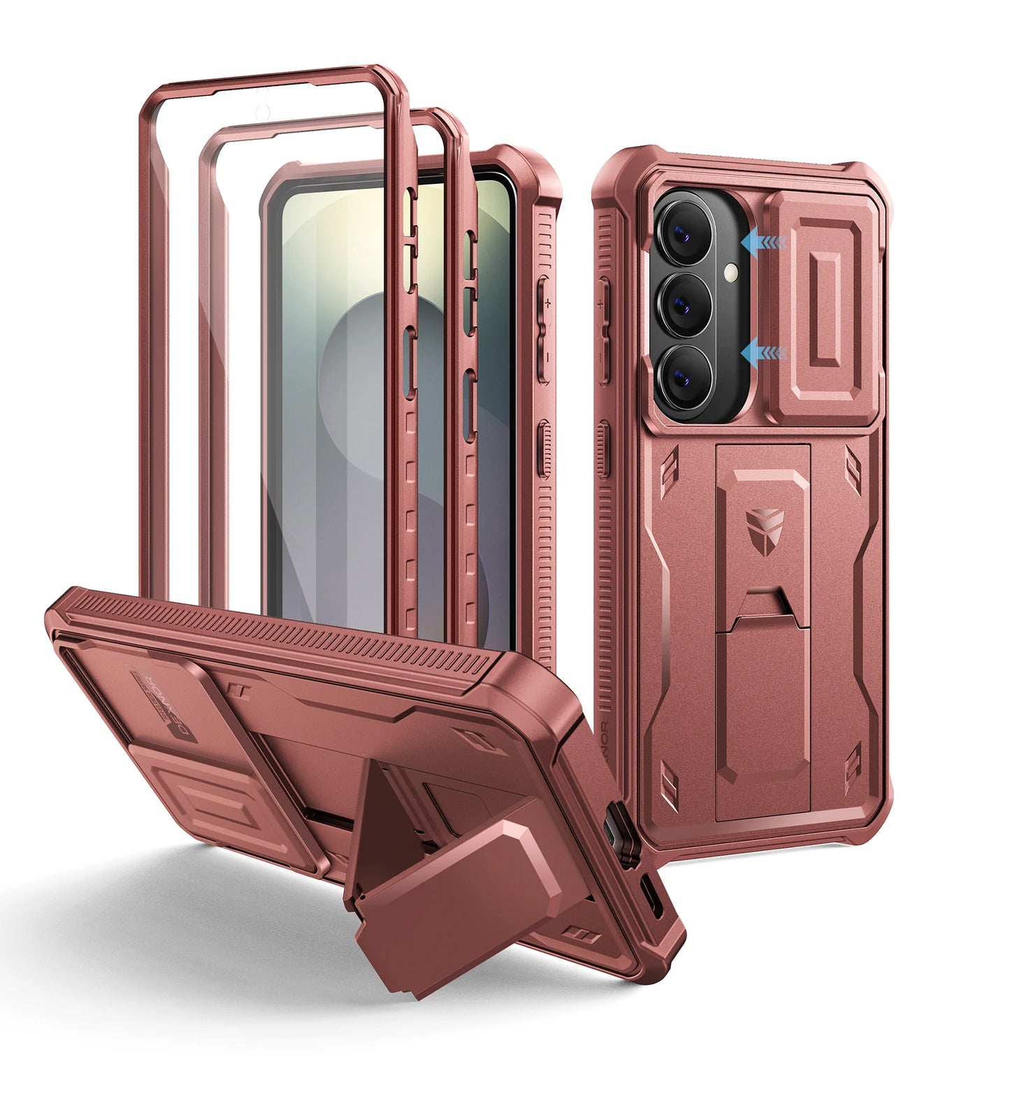 Dexnor Shockproof Case With Screen Protector And Kickstand Samsung S26