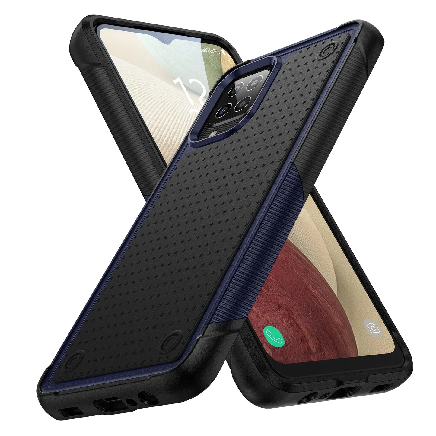 Samsung Galaxy Shockproof Armor Case Dual Layer Military Grade Protection