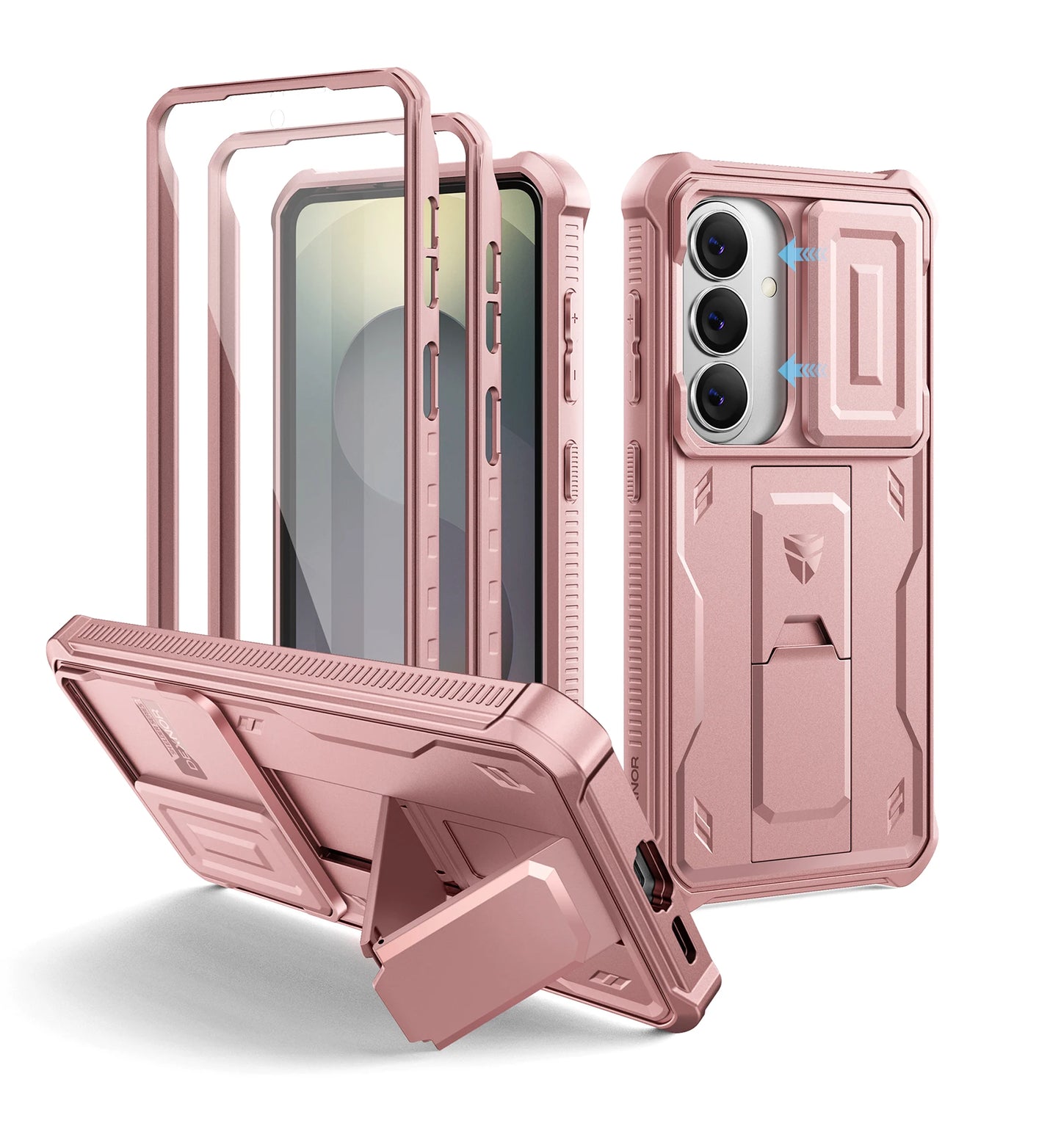 Dexnor Shockproof Case With Screen Protector And Kickstand Samsung S26