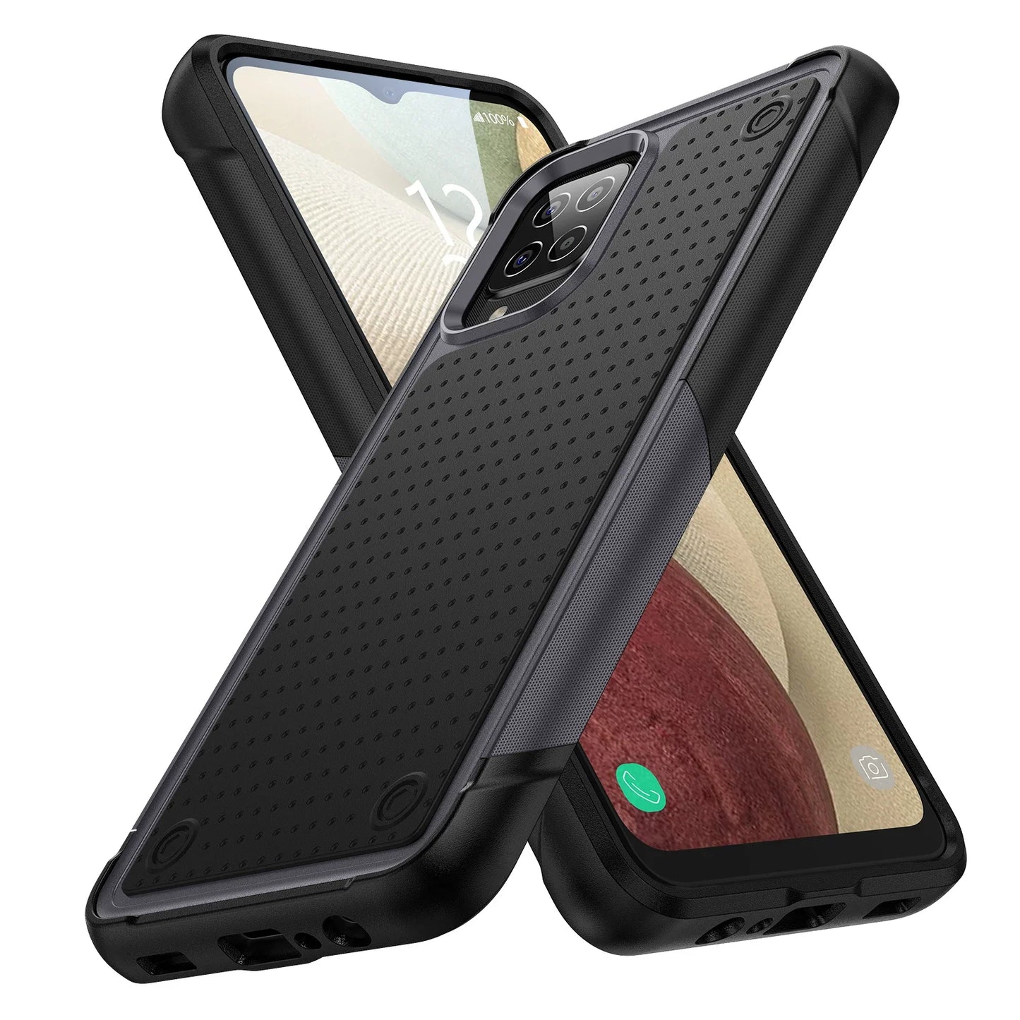 Samsung Galaxy Shockproof Armor Case Dual Layer Military Grade Protection