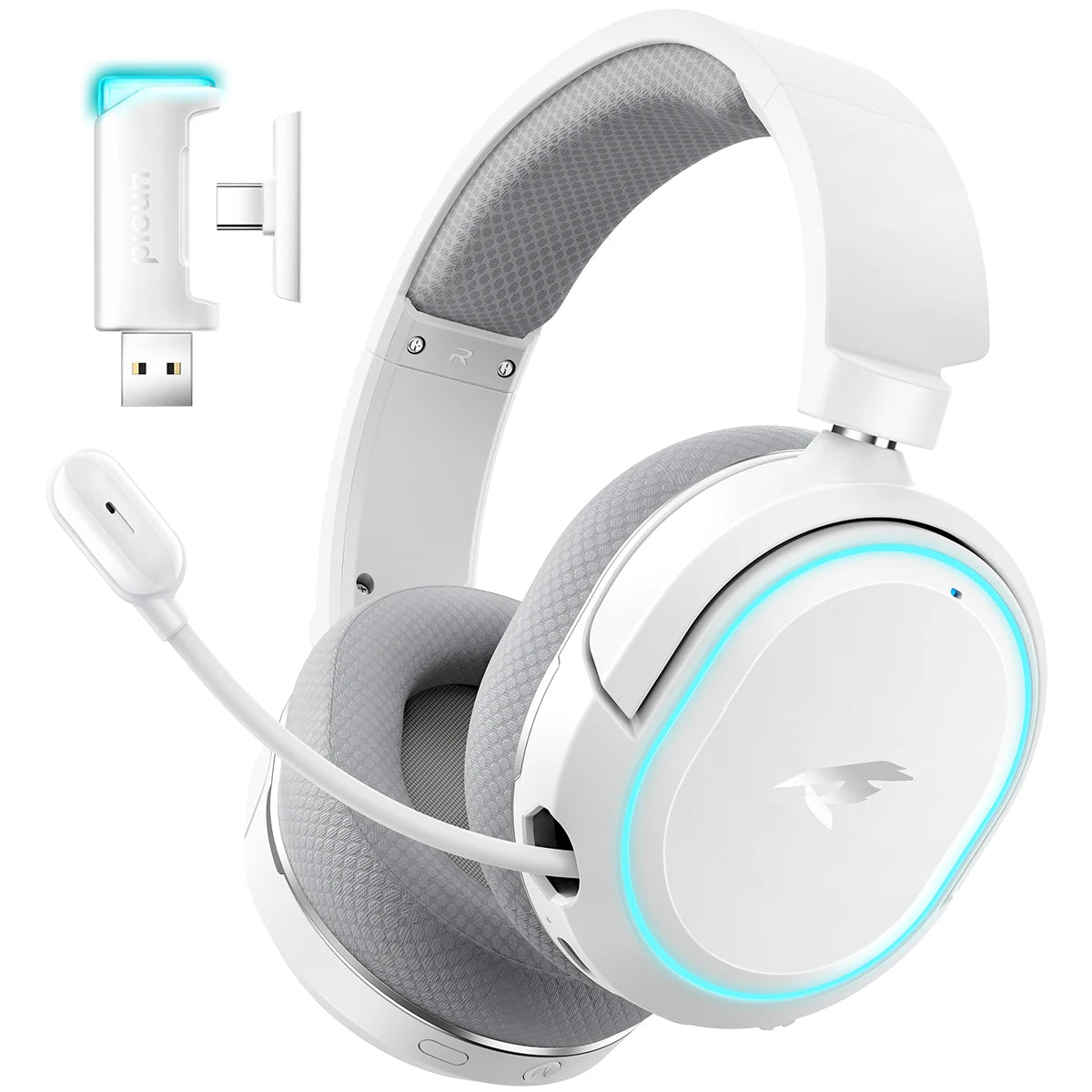 Picun G2 Wireless Gaming Headset Bluetooth 5.3 2.4G