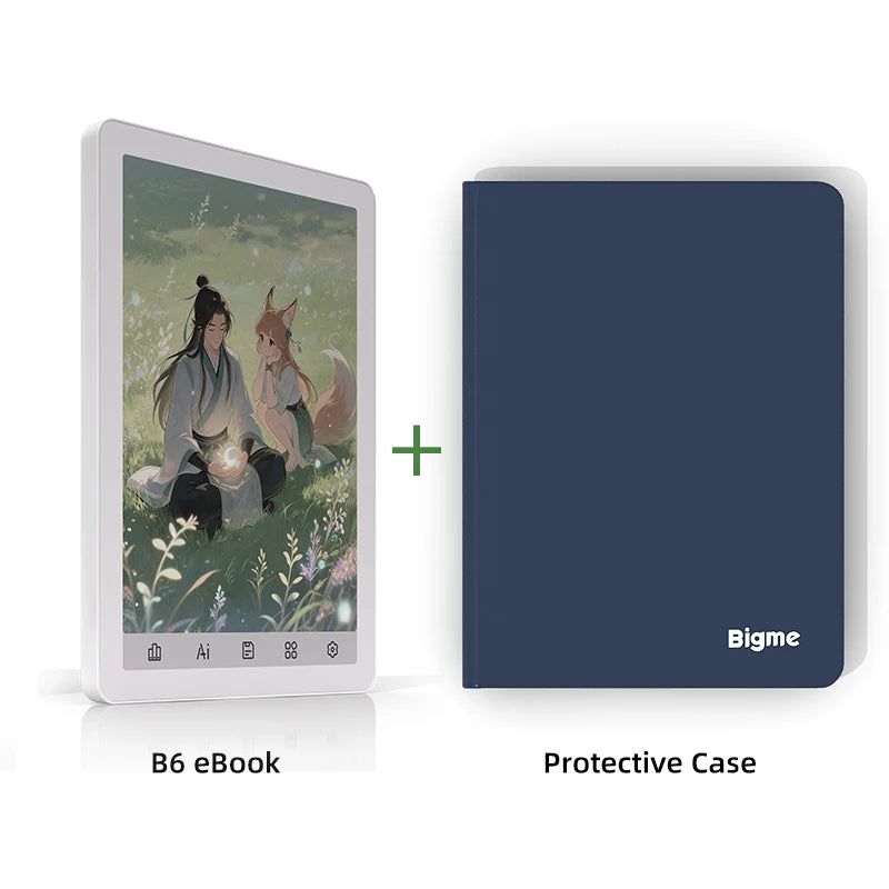 BIGME B6 Ebook Reader Android OS Front Light Bluetooth