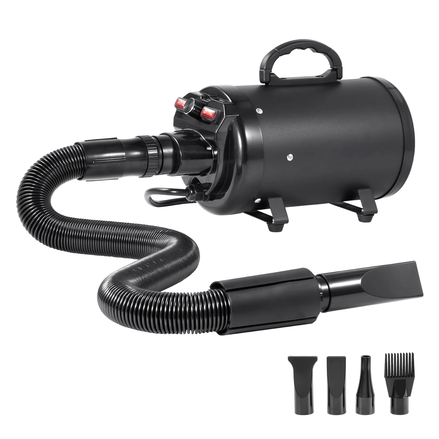 SucceBuy 2000W Dog Grooming Dryer With Adjustable Speed 4 Nozzles