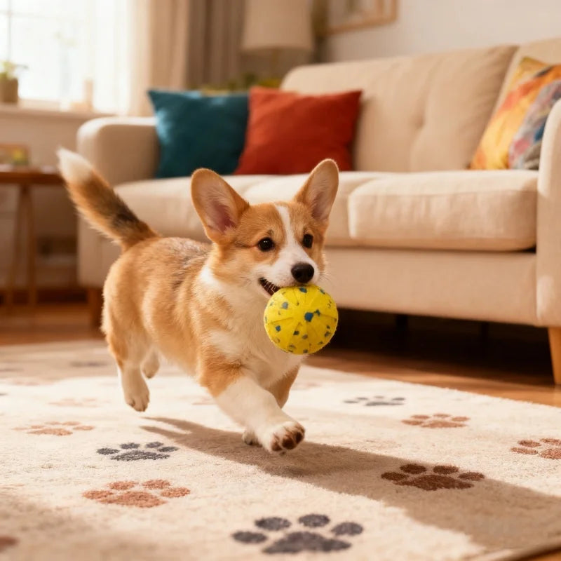 Booteely Interactive Automatic Moving Rotating Smart Ball Dog Toy
