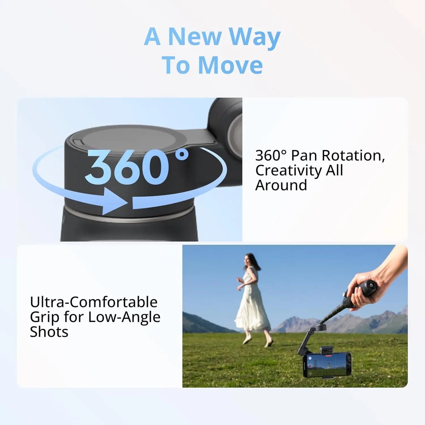 DJI Osmo Mobile 8 Gimbal Stabilizer With AI Tracking