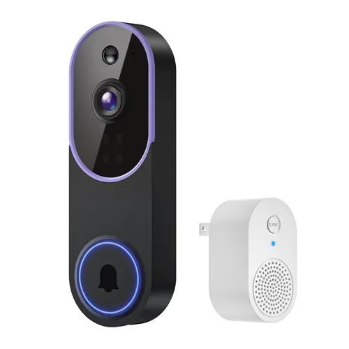 Smart Wireless Video Doorbell Camera AI Human Detection Night Vision
