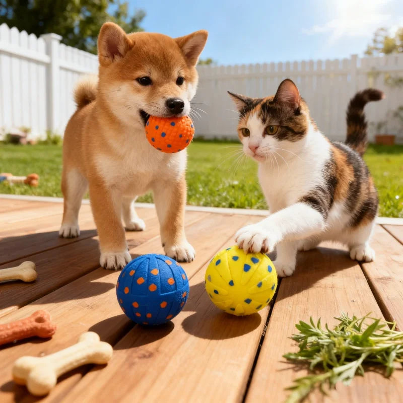 Booteely Interactive Automatic Moving Rotating Smart Ball Dog Toy