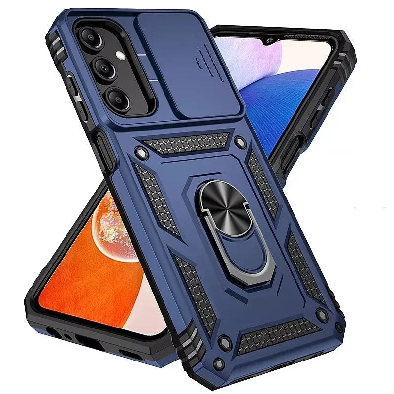 Galaxy A16 A26 A36 5G Case With Slide Lens Protector