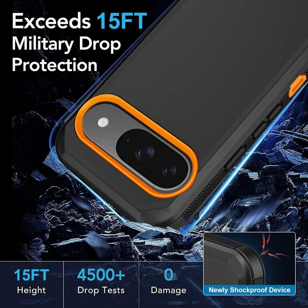 Pixel Heavy Duty Military Grade Rugged Case Shockproof Cover