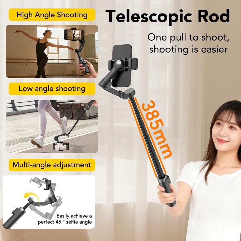 AOCHUAN Smart X3 360 Degree Smartphone Gimbal Stabilizer iPhone Android