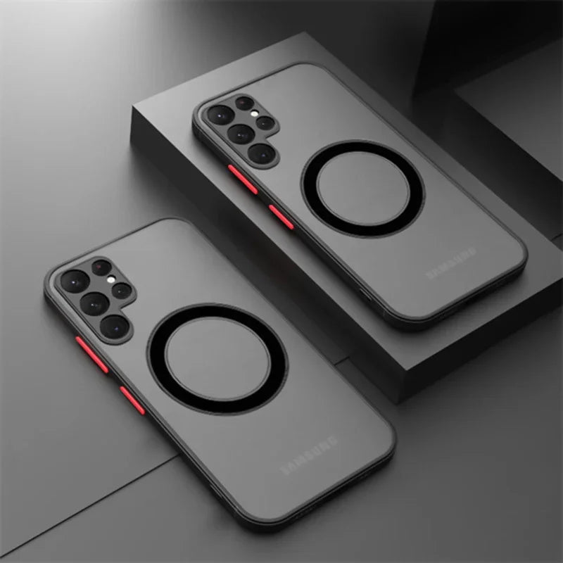 MagSafe Magnetic Case For Samsung Galaxy S21 Ultra Note 20