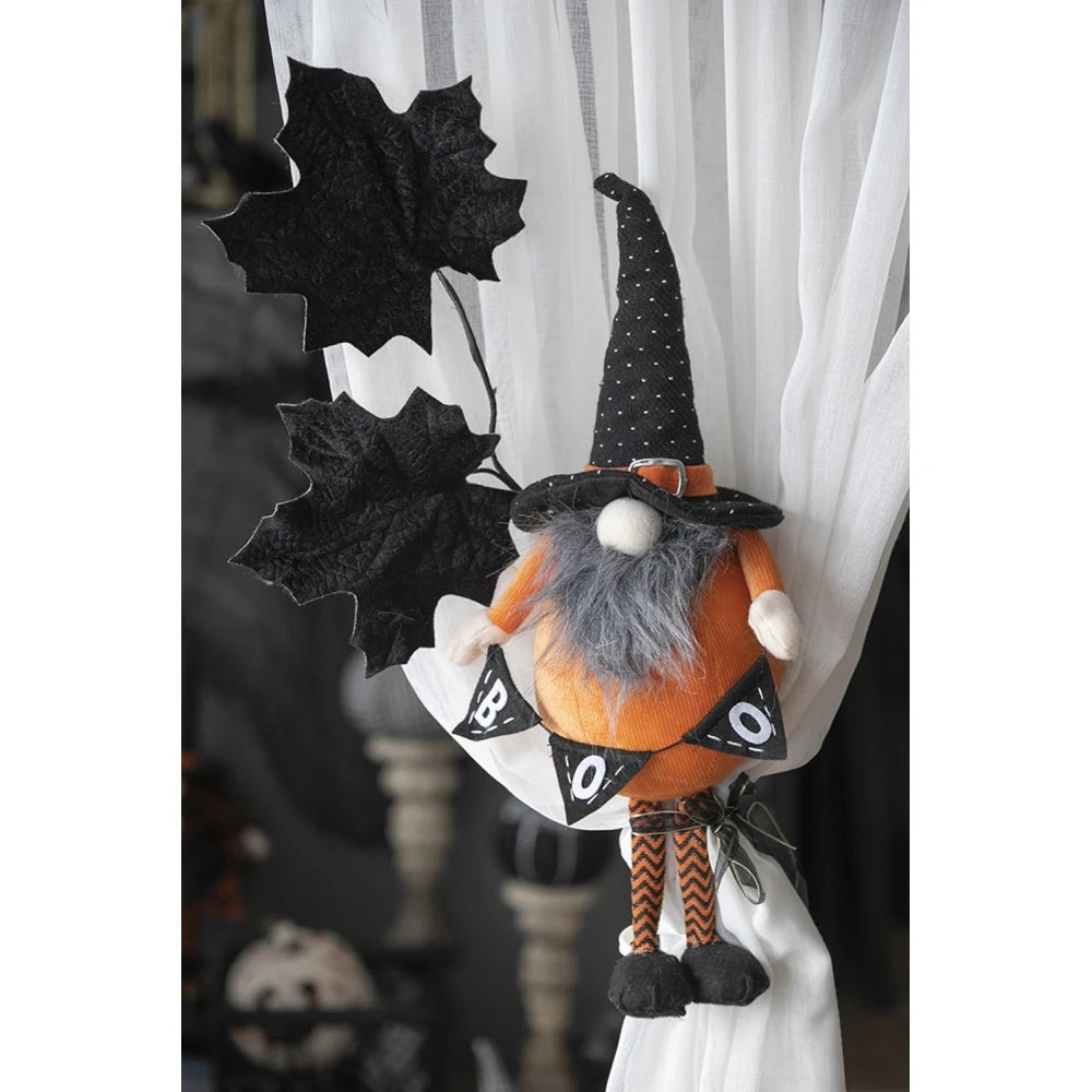 Decorative Outdoor Halloween Garden Gnome Statue Display