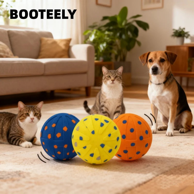 Booteely Interactive Automatic Moving Rotating Smart Ball Dog Toy
