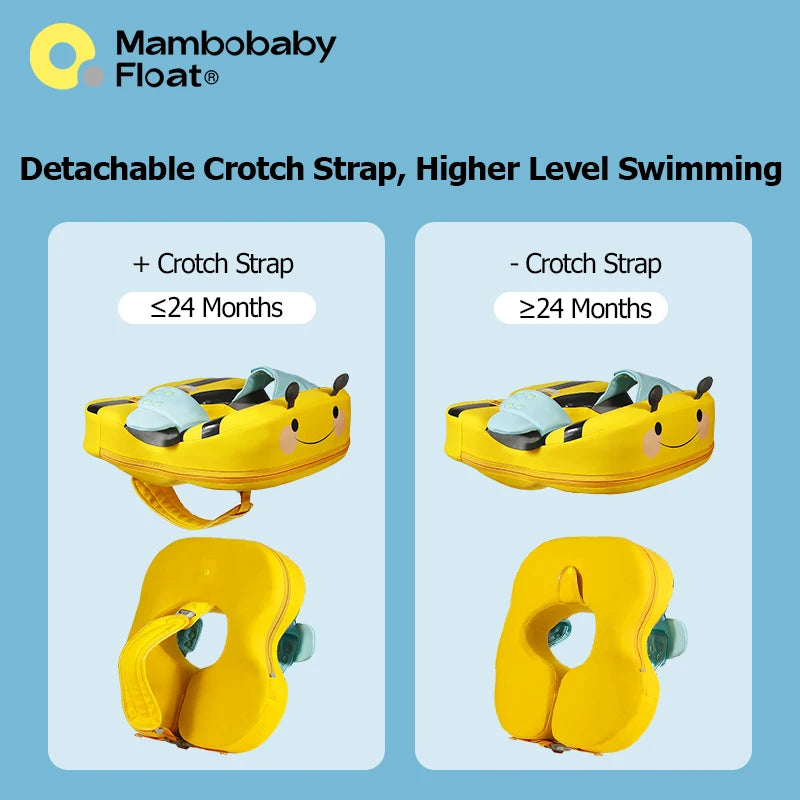 Mambobaby Float With Crotch Support And UV Canopy For Baby