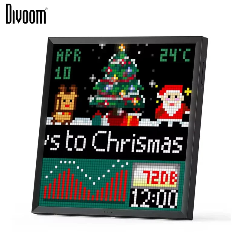 Divoom Pixoo 64 LED Panel for Pixel Art Display and WiFi
