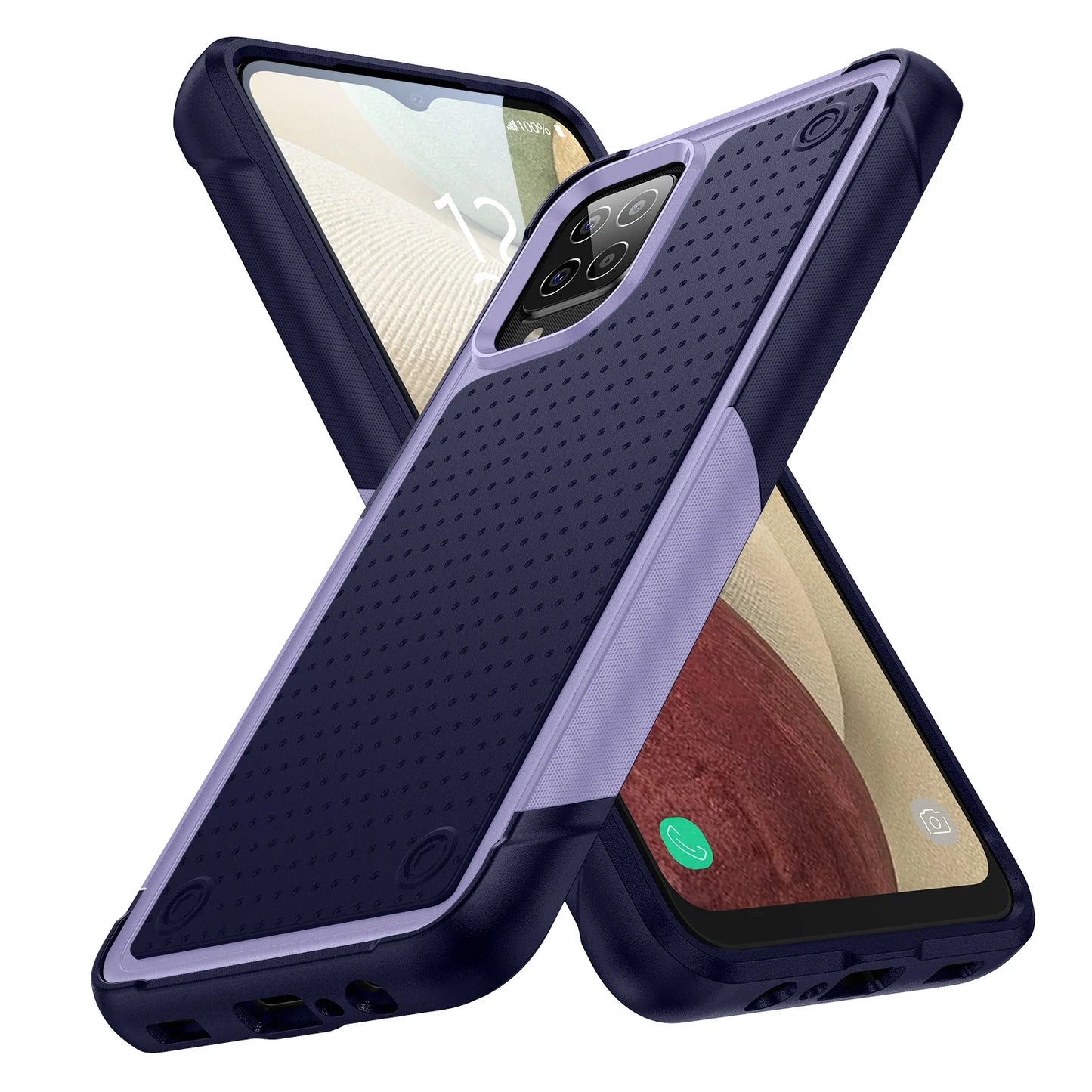 Samsung Galaxy Shockproof Armor Case Dual Layer Military Grade Protection