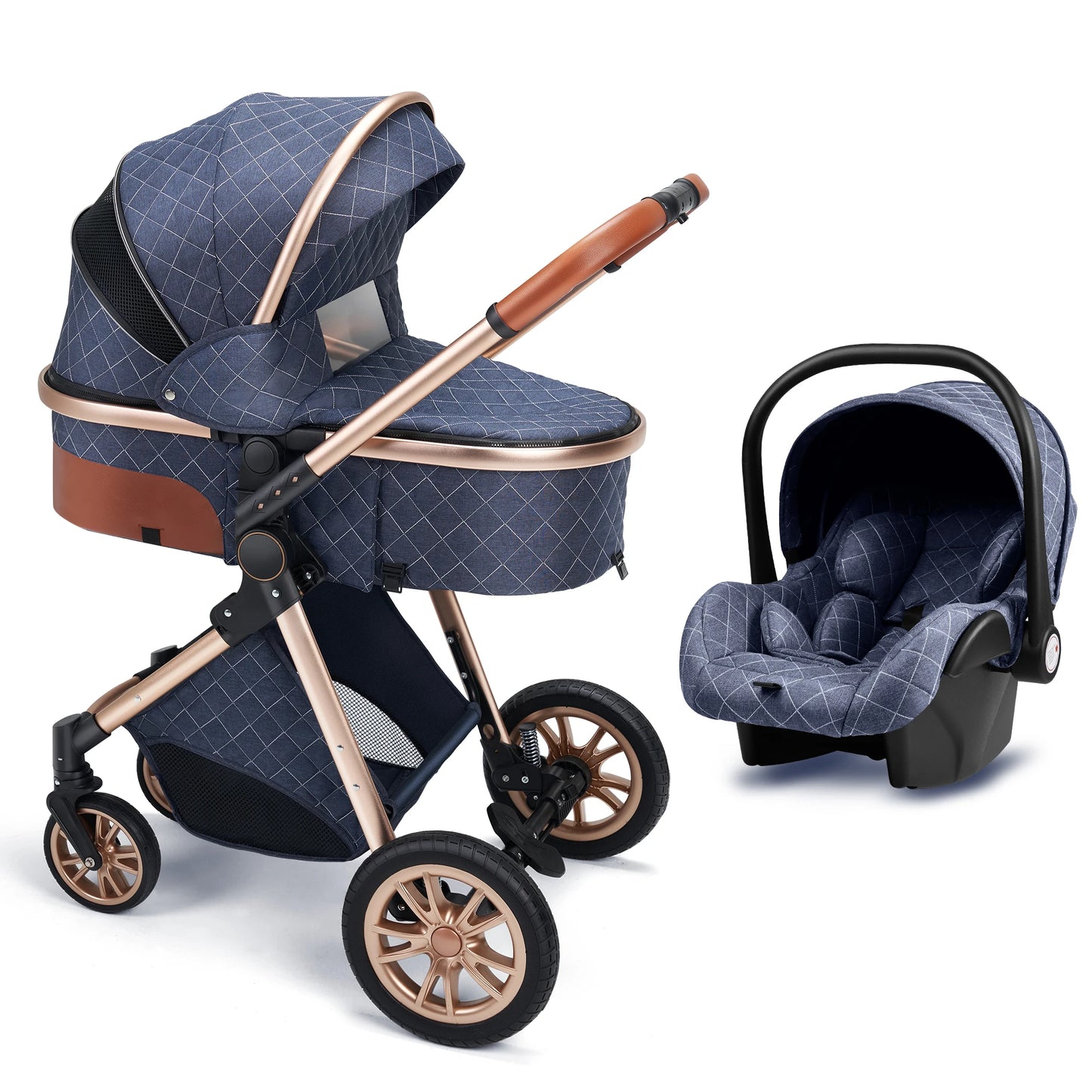 Fashion 3 In 1 Baby Travel System Stroller Infant Carrier