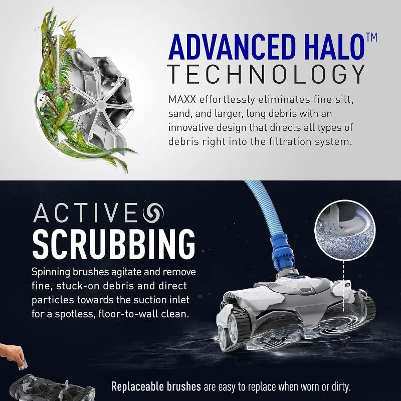 Premium Suction-Side Pool Cleaner For In-Ground Pools With Smart Navigation