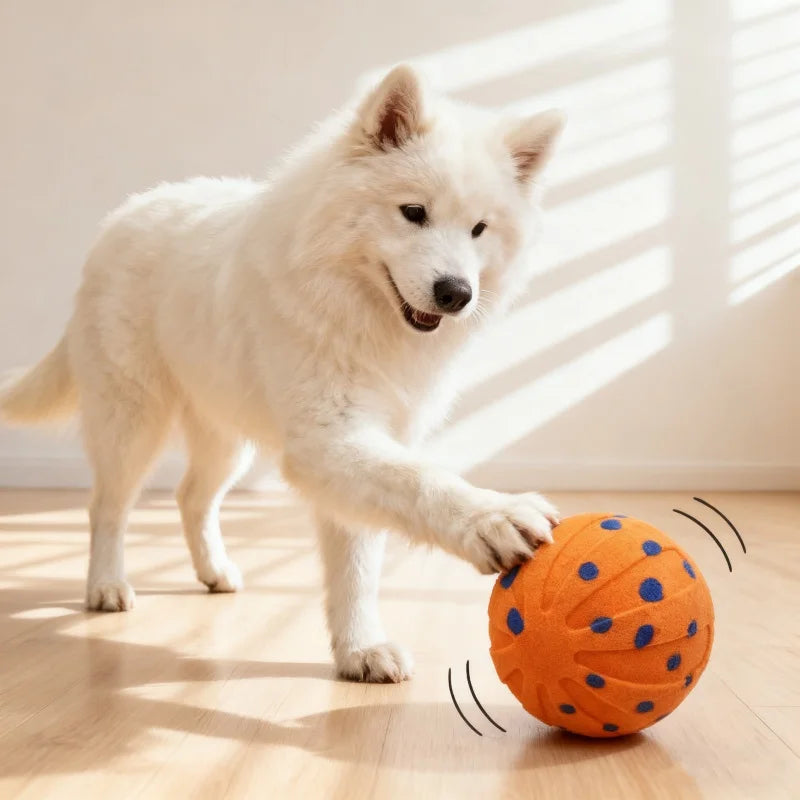 Booteely Interactive Automatic Moving Rotating Smart Ball Dog Toy