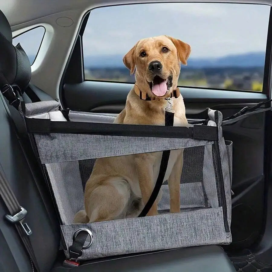 Large Pet Car Seat Cushion And Carrier Mat For Travel