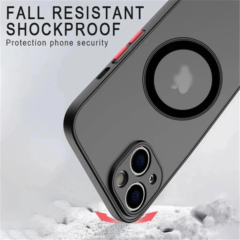 Licoers MagSafe Wireless Case For iPhone Matte Skin Cover