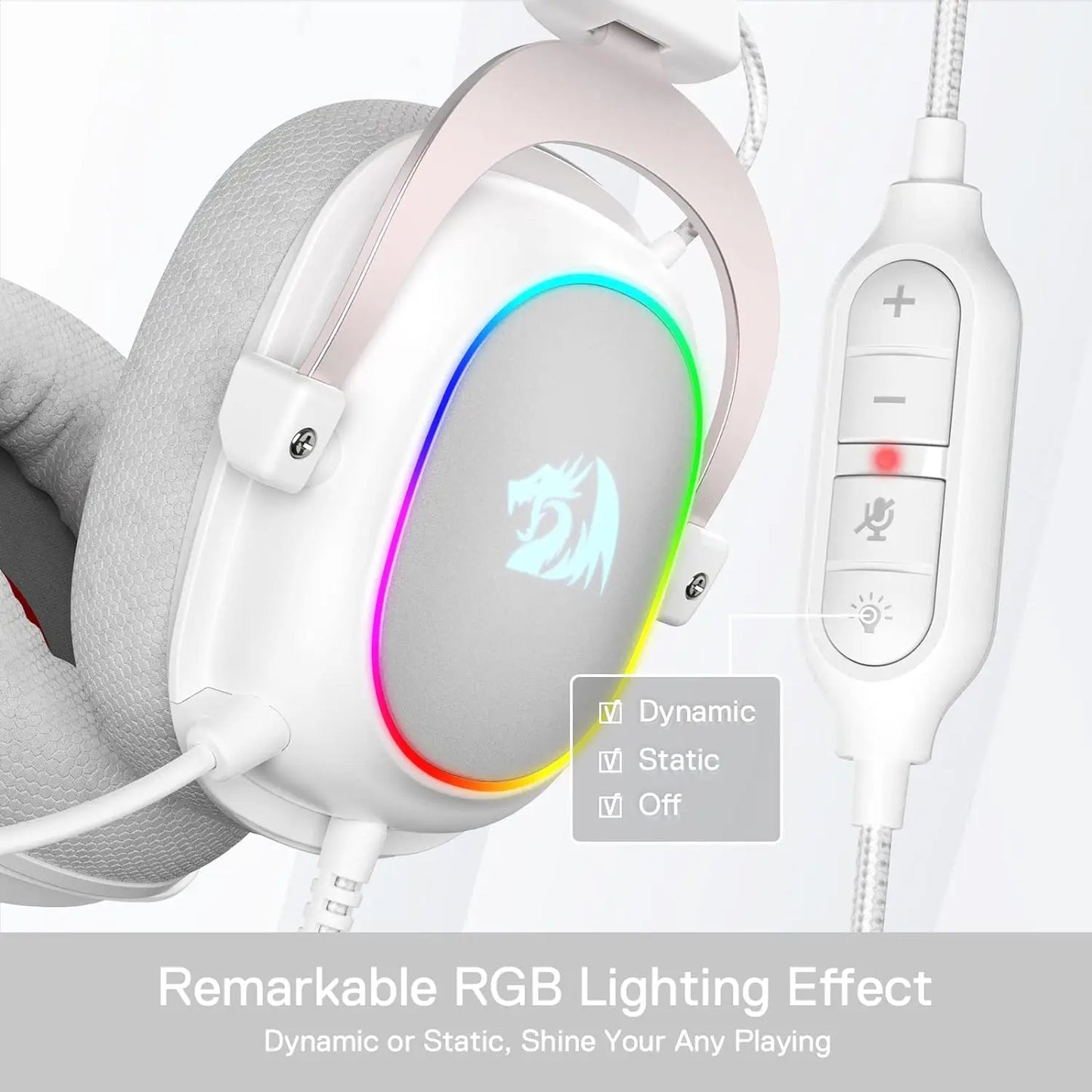 Redragon H510 Zeus X RGB Wired Gaming Headset 7.1 Surround Sound
