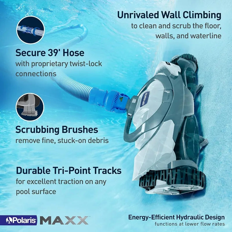 Premium Suction-Side Pool Cleaner For In-Ground Pools With Smart Navigation