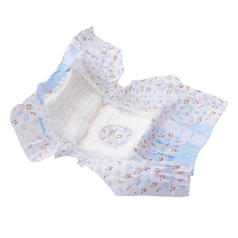 Dog Diapers Super Absorption Disposable Nappies Nonwoven Polyester Pants