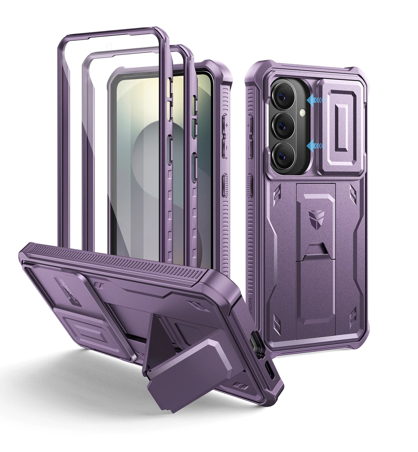 Dexnor Shockproof Case With Screen Protector And Kickstand Samsung S26