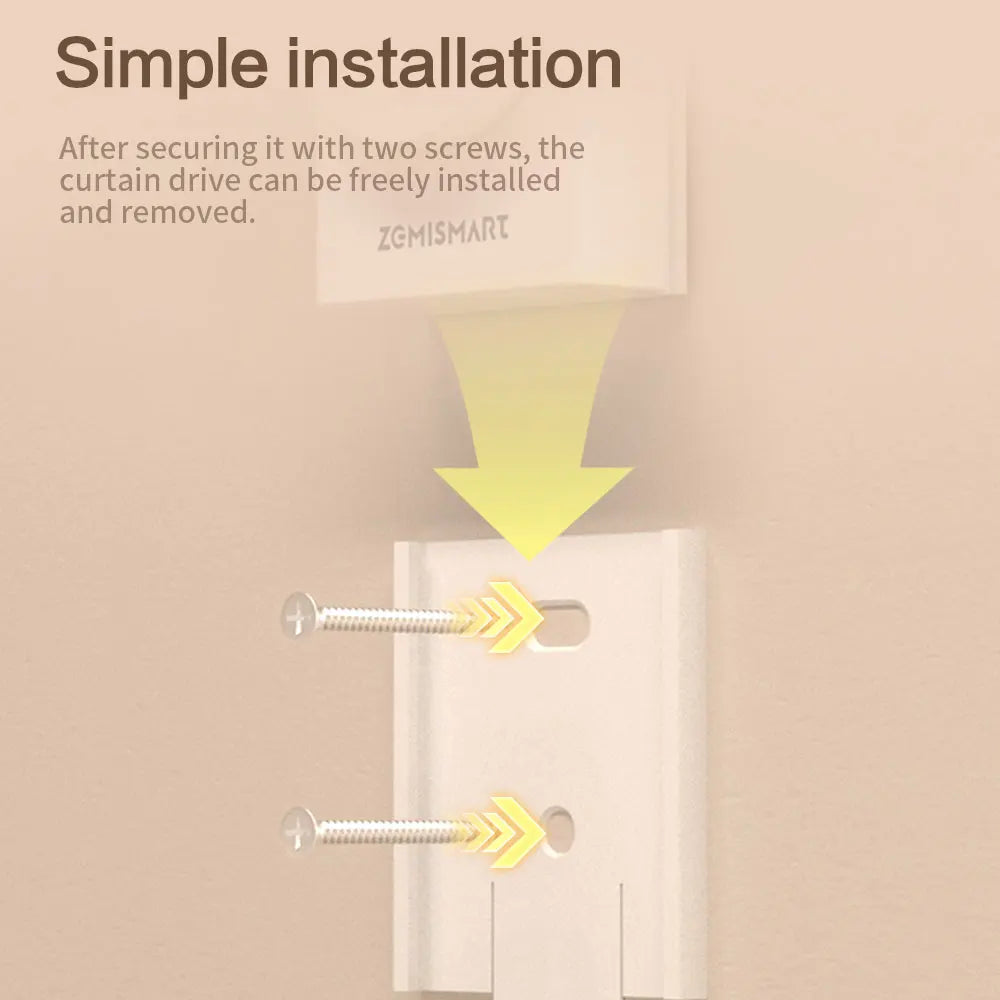 Zemismart Matter Thread Smart Roller Shade Driver Built In Battery