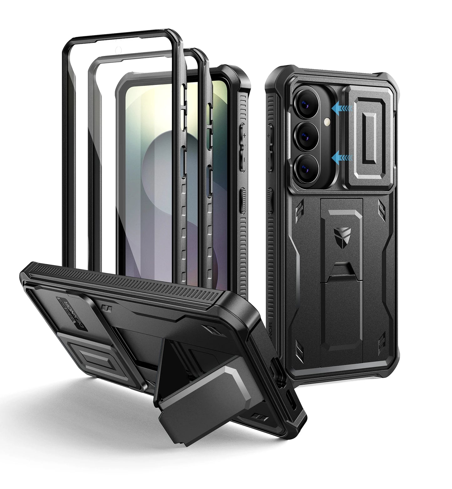 Dexnor Shockproof Case With Screen Protector And Kickstand Samsung S26
