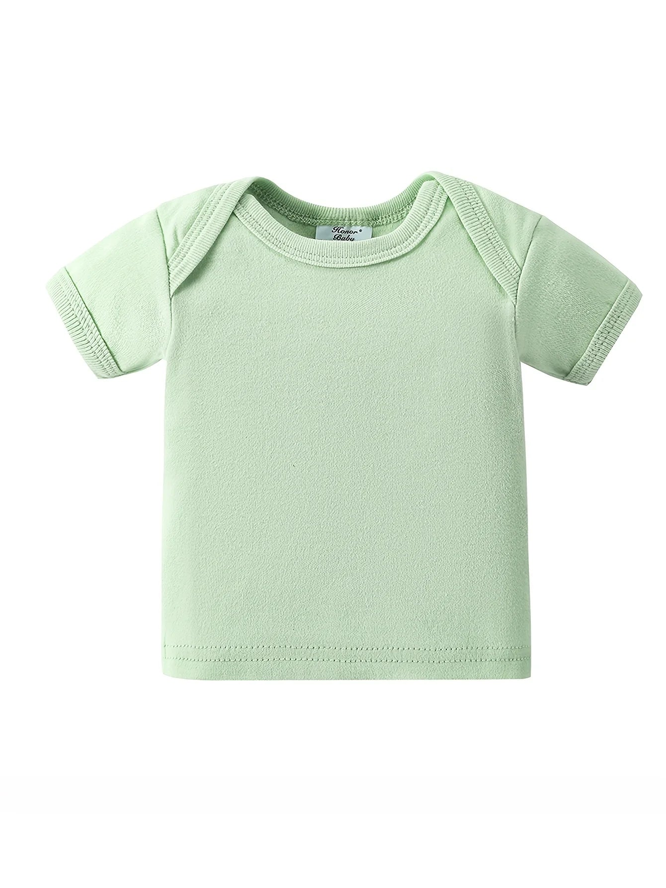 Newborn 100 Percent Cotton Baby Set With Bodysuits Romper Hat