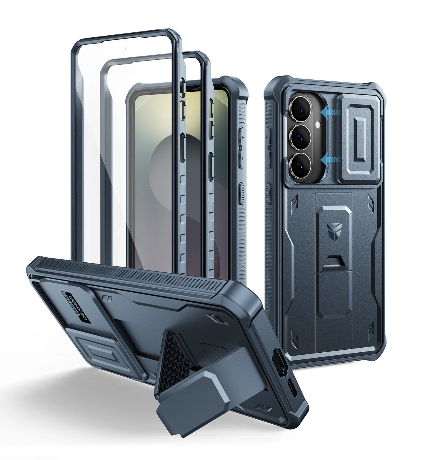 Dexnor Shockproof Case With Screen Protector And Kickstand Samsung S26