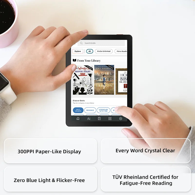 BIGME B6 Ebook Reader Android OS Front Light Bluetooth