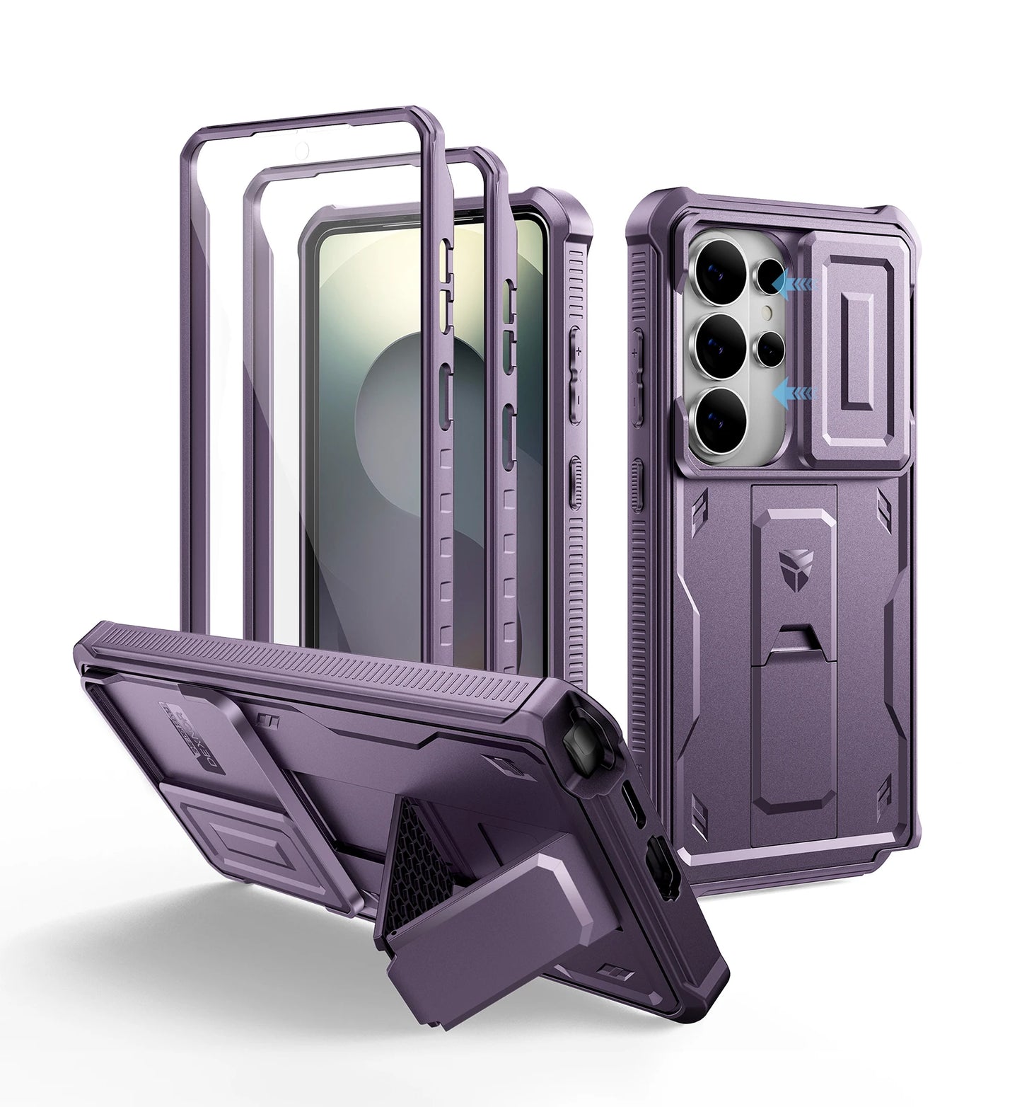 Dexnor Shockproof Case With Screen Protector And Kickstand Samsung S26