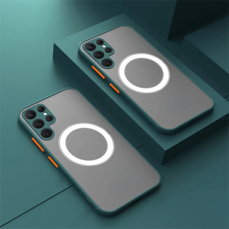 MagSafe Magnetic Case For Samsung Galaxy S21 Ultra Note 20