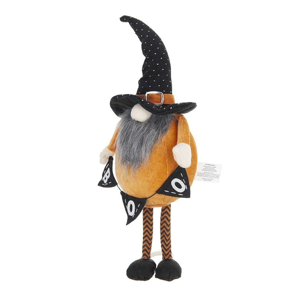 Decorative Outdoor Halloween Garden Gnome Statue Display